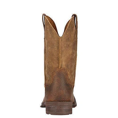 Pre-owned Ariat Mens Rambler Western Boot Earth/brown Bomber 10.5 Wide