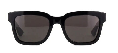Pre-owned Gucci Original  Sunglasses Gg0001sn 001 Black Frame Gray Gradient Lens 52mm