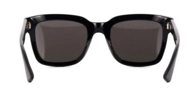 Pre-owned Gucci Original  Sunglasses Gg0001sn 001 Black Frame Gray Gradient Lens 52mm