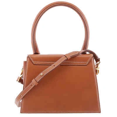 Pre-owned Jacquemus Brown Leather Le Grand Chiquito Handbag 213ba003 3072 811