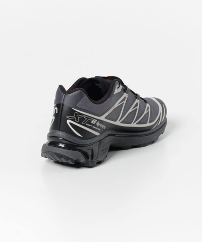 Pre-owned Salomon L41663500  Xt-6 Gore-tex Black Ebony Lunar Rock In Gray