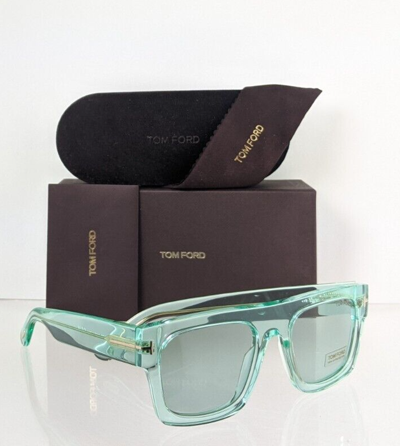 Pre-owned Tom Ford Brand Authentic  Sunglasses Ft Tf 711 84v Fausto 0711 Tf 53mm In Green