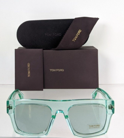 Pre-owned Tom Ford Brand Authentic  Sunglasses Ft Tf 711 84v Fausto 0711 Tf 53mm In Green