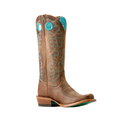 Pre-owned Ariat Ladies Futurity Boon Pecan Brown Western Boots 10050889