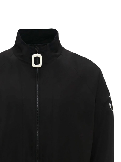 Shop Jw Anderson Black Track Jacket In Nero