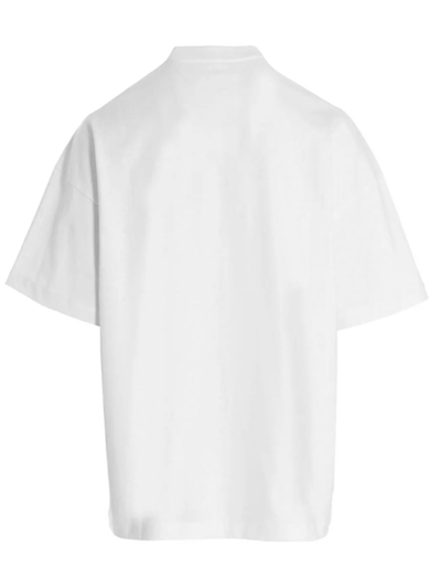 Shop Jil Sander White Cotton T-shirt In Bianco