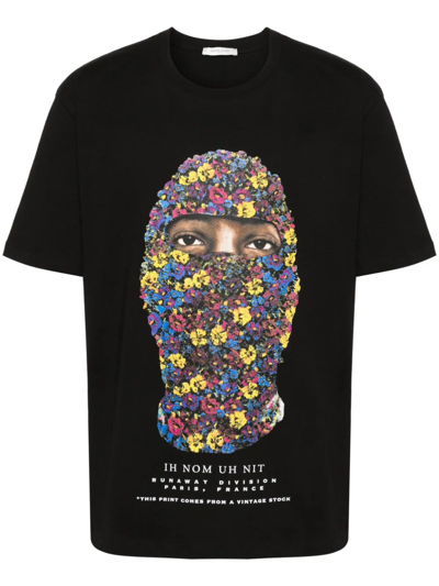 Shop Ih Nom Uh Nit Black Cotton T-shirt In Nero