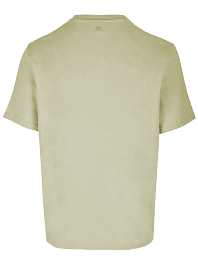 Shop Ami Alexandre Mattiussi Green Cotton T-shirt In Verde
