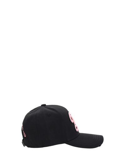 Shop Dsquared2 Baseball Cap In Nero