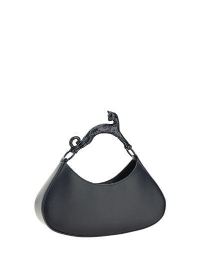 Shop Lanvin Large Hobo Handbag In Black