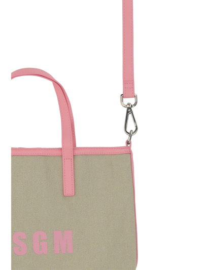 Shop Msgm Small Shopping Handbag In 13