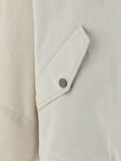 Shop Brunello Cucinelli Jacket In Bianco