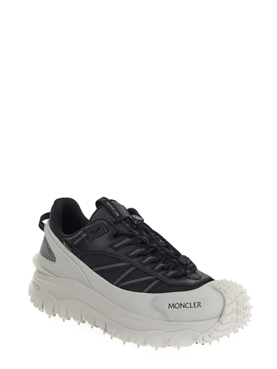Shop Moncler Trailgrip Gtx Shoe In Bianco
