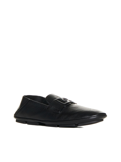 Shop Dolce & Gabbana Loafers In Nero