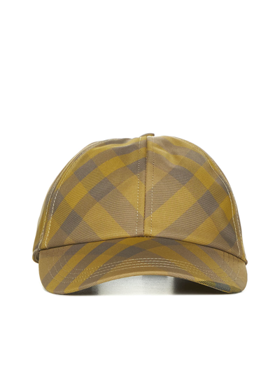 Shop Burberry Hat In Cedar