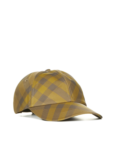 Shop Burberry Hat In Cedar
