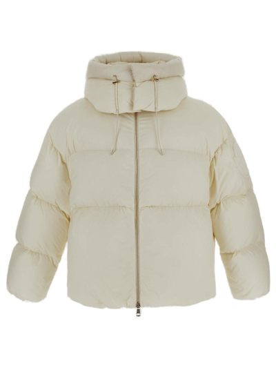Shop Moncler Genius Moncler X Roc Nation By Jay-z Zip-up Jacket In Bianco
