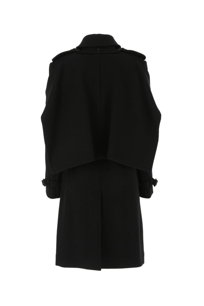 Shop Burberry Belted-waist Trench Coat In Black