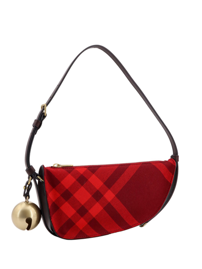 Shop Burberry Shoulder Bag In Red