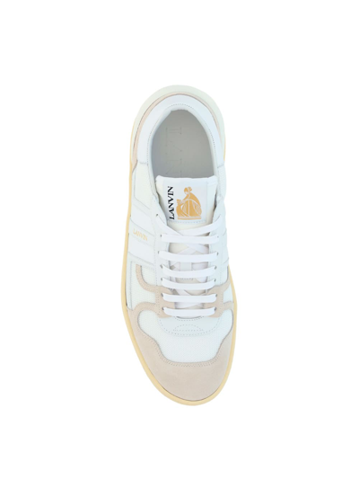 Shop Lanvin Sneakers In White