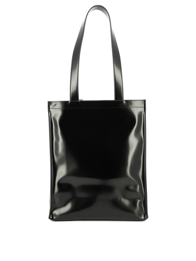 Shop Acne Studios Logo Portrait Shoulder Bag