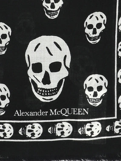 Shop Alexander Mcqueen Alexander Mc Queen Skull Scarf