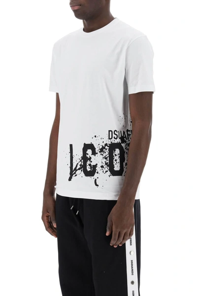 Shop Dsquared2 Icon Splash Cool Fit T Shirt