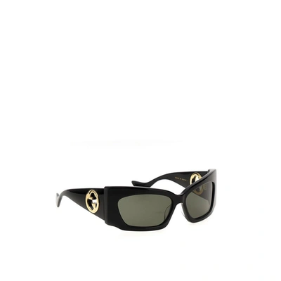 Shop Gucci Gg Logo Sunglasses