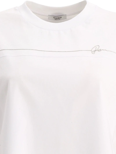 Shop Peserico T Shirt With Bright Detail