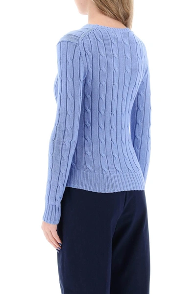 Shop Polo Ralph Lauren Cable Knit Cotton Sweater