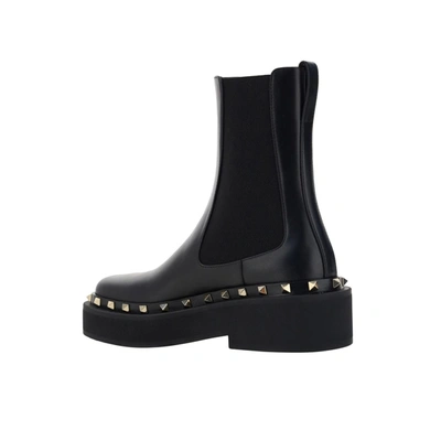 Shop Valentino Garavani  Garavani Rockstud M Way Ankle Boots