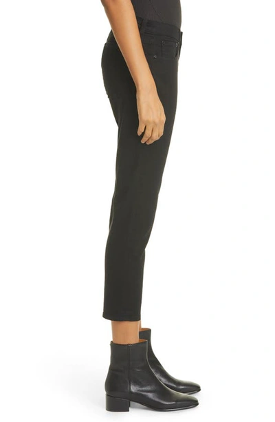 Rag & Bone Dre Low Rise Slim Boyfriend Jeans In Black