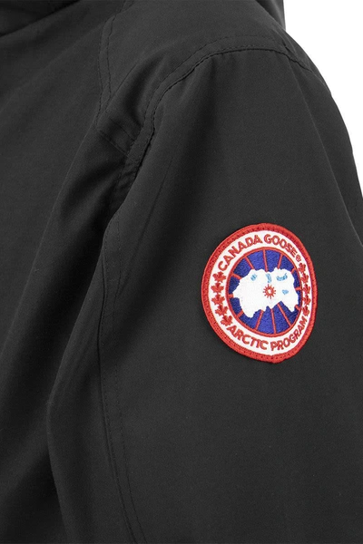 Shop Canada Goose Lockeport - Padded Jacket In Black