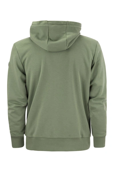 Shop Colmar Hooded Sweatshirt In Green