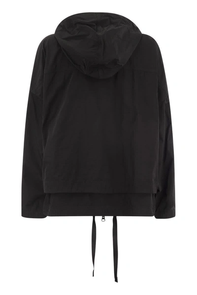 Shop Colmar Unlined Hooded Jacket In Black