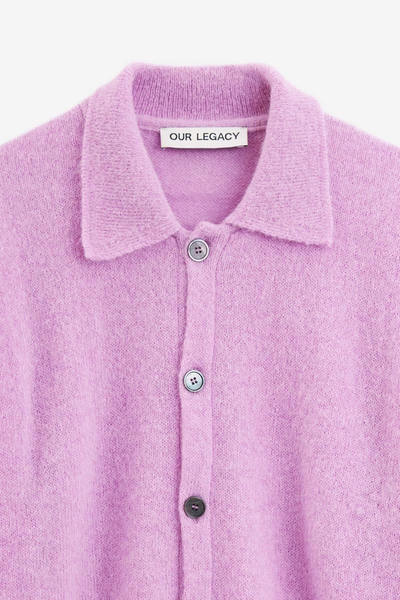Shop Our Legacy Shirts In Rose-pink