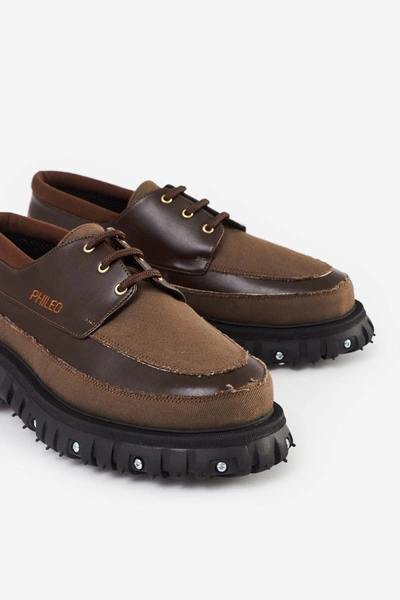 Shop Phileo Shoes In Brown