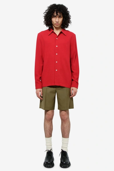 Shop Séfr Shirts In Red