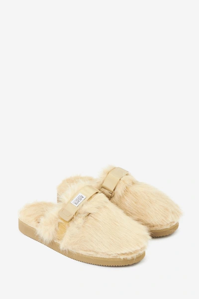Suicoke Zavo 2eu Flats In Beige