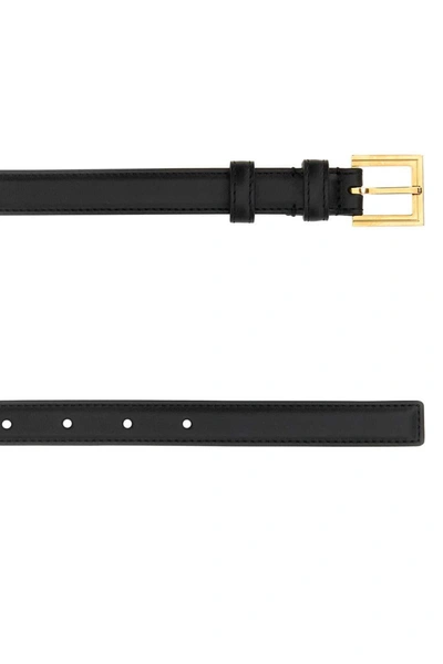 Shop Versace Belt In Black