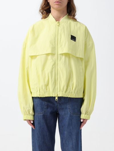 Shop Armani Exchange Jacket  Woman Color Lime