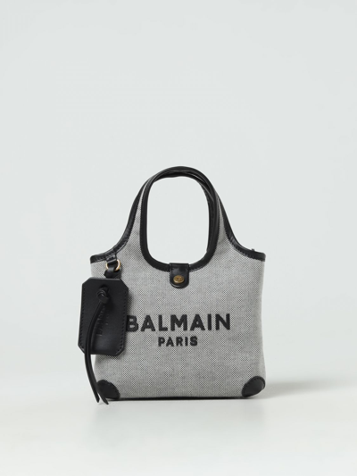 Shop Balmain Mini Bag  Woman Color Black