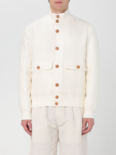 Shop Brunello Cucinelli Jacket  Men Color White