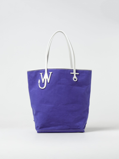 Shop Jw Anderson Shoulder Bag  Woman Color Blue