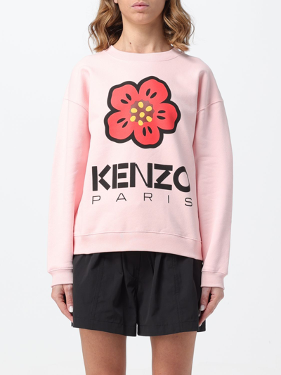 Shop Kenzo Sweatshirt  Woman Color Pink