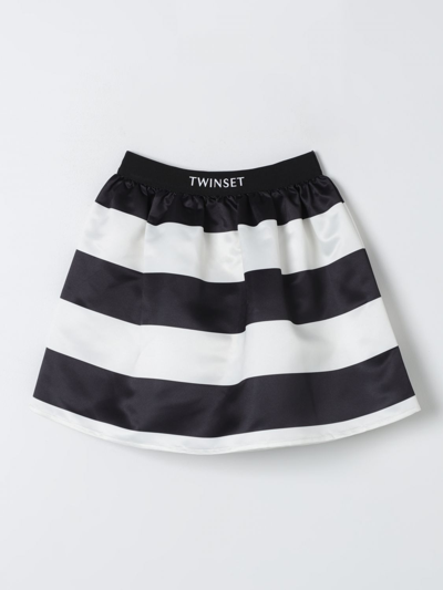 Shop Twinset Skirt  Kids Color Striped