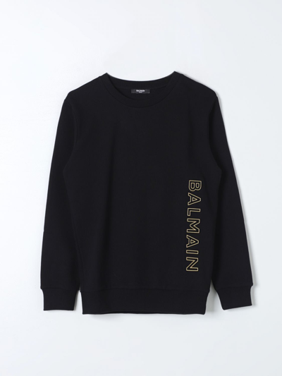 Balmain Sweater  Kids Kids Color Black In Black