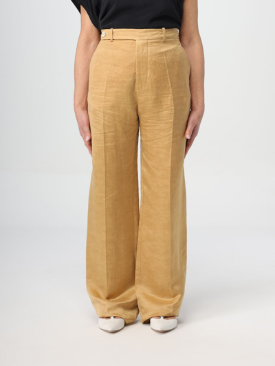 Shop Alysi Pants  Woman Color Brown
