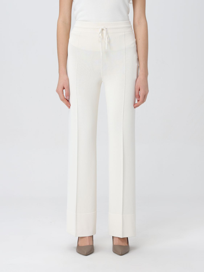 Shop Ermanno Scervino Pants  Woman Color White