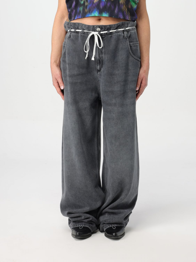 Shop Isabel Marant Jeans  Woman Color Grey